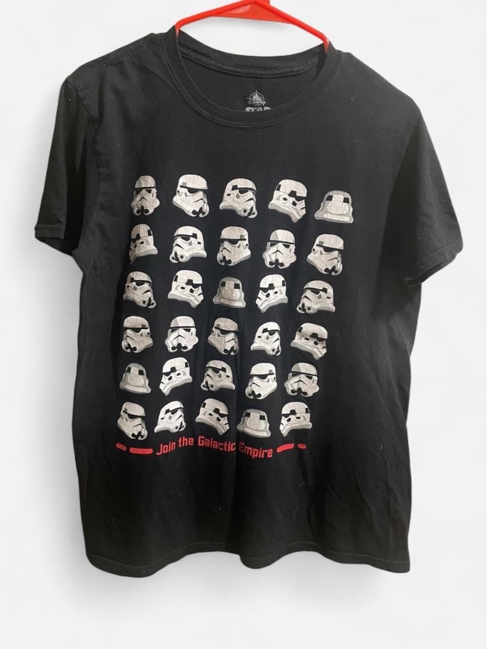 Disney Star Wars stormtroopers helmet Black T-Shirt